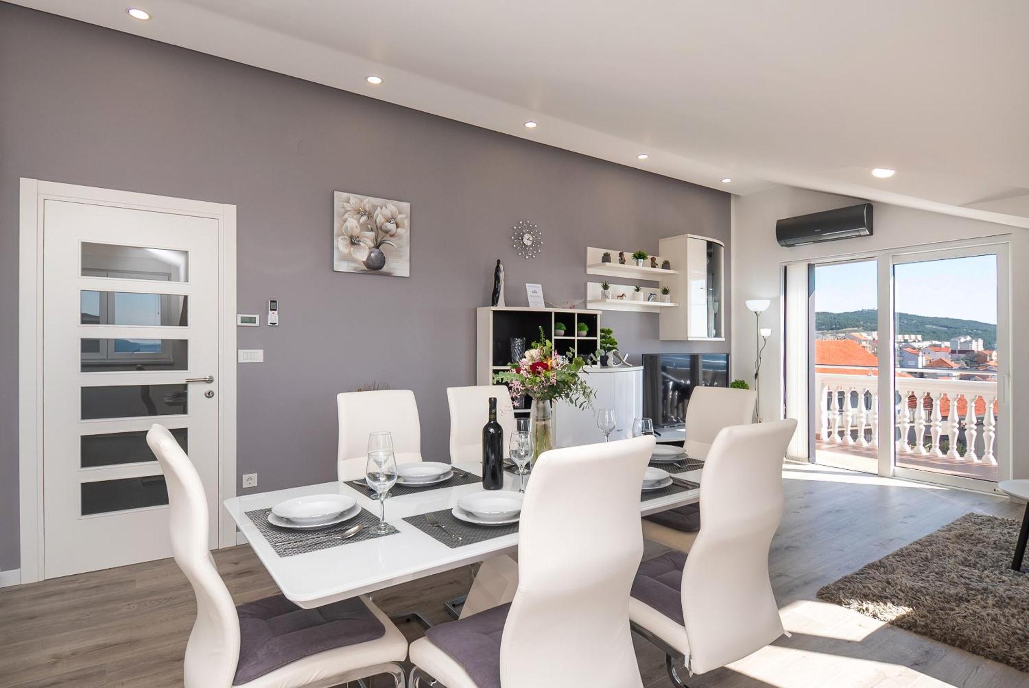 Apartment Exclusive View Sibenik Bagian luar foto