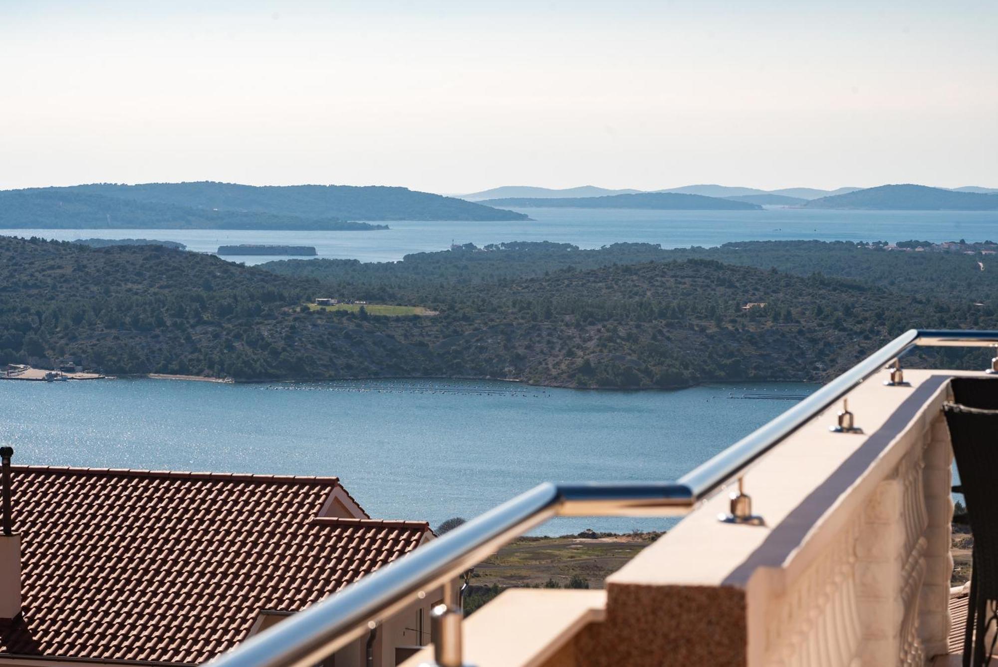 Apartment Exclusive View Sibenik Bagian luar foto